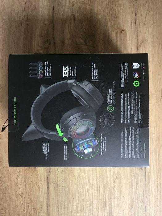 Słuchawki Razer Kraken Kitty V3 Pro PC Android Nintendo Switch Xbox