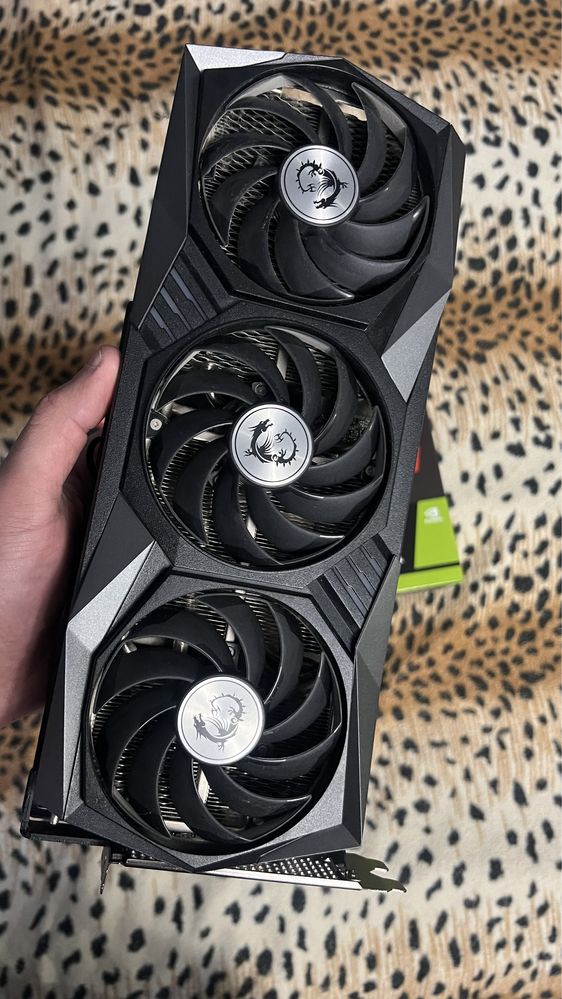 Видеокарта RTX3070TI MSI Gaming X trio