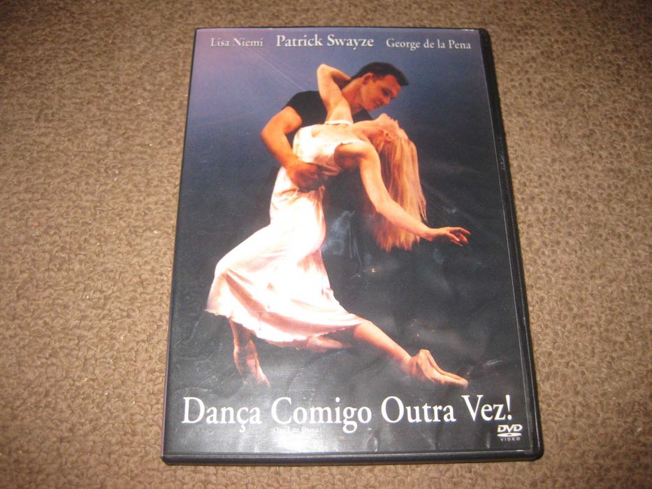 DVD "Dança Comigo Outra Vez!" com Patrick Swayze/Raro!