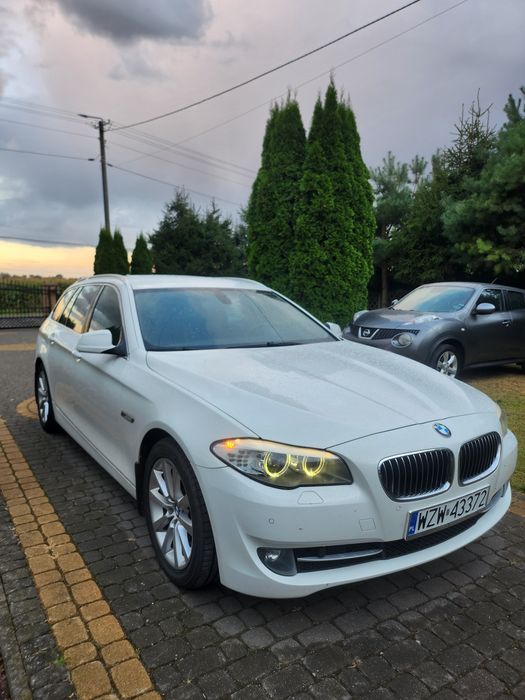BMW 520d F11 265tys km biała perła super stan techniczny  !
