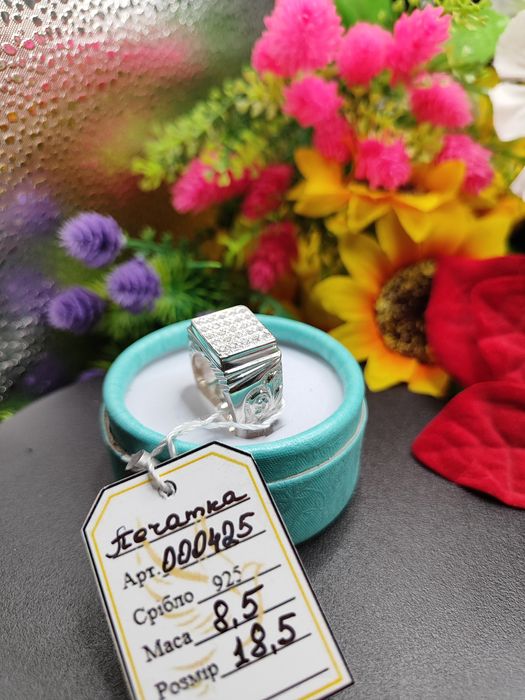 Серебряная печатка