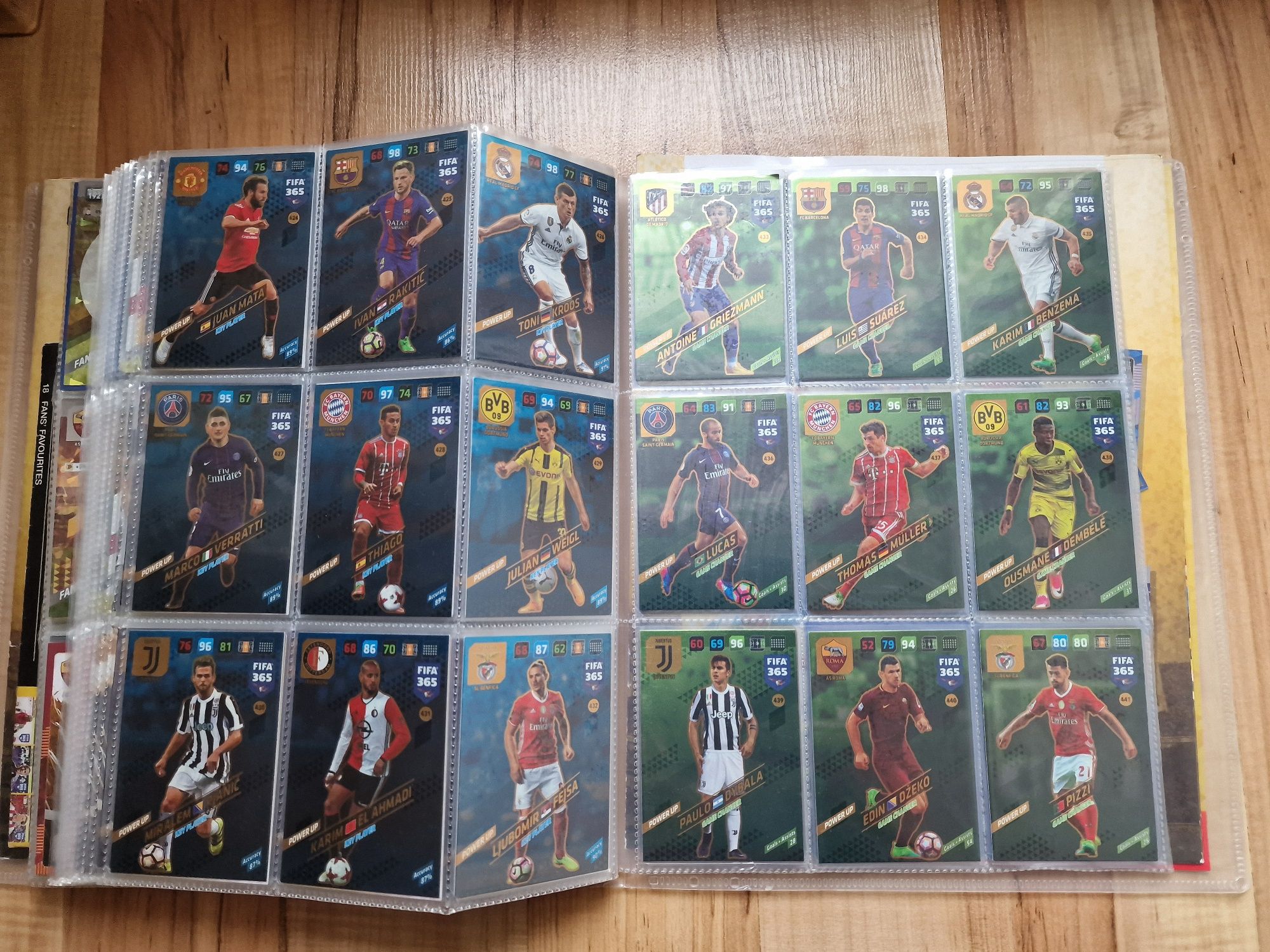 Panini Fifa 365 Adrenalyn XL - Cała Kolekcja PL