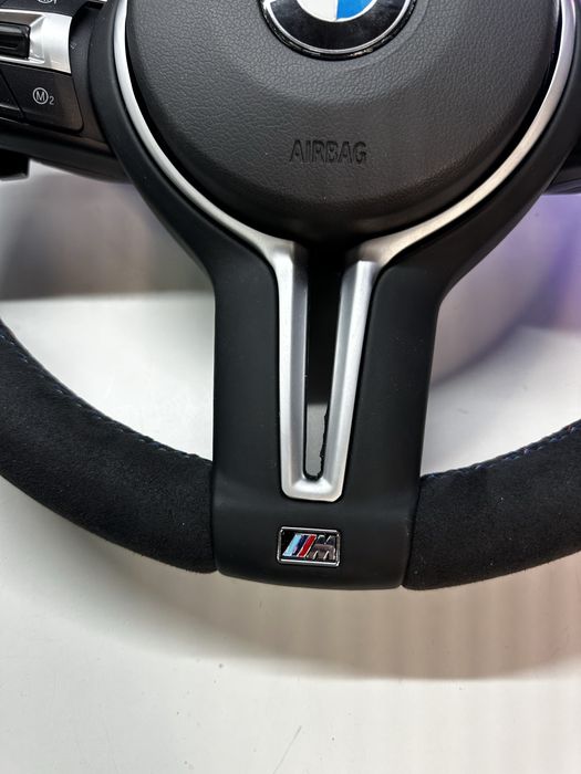 Кермо М алькантара BMW F30 F32 F10 F15 F25 F22 руль бмв ф30 ф32 ф15