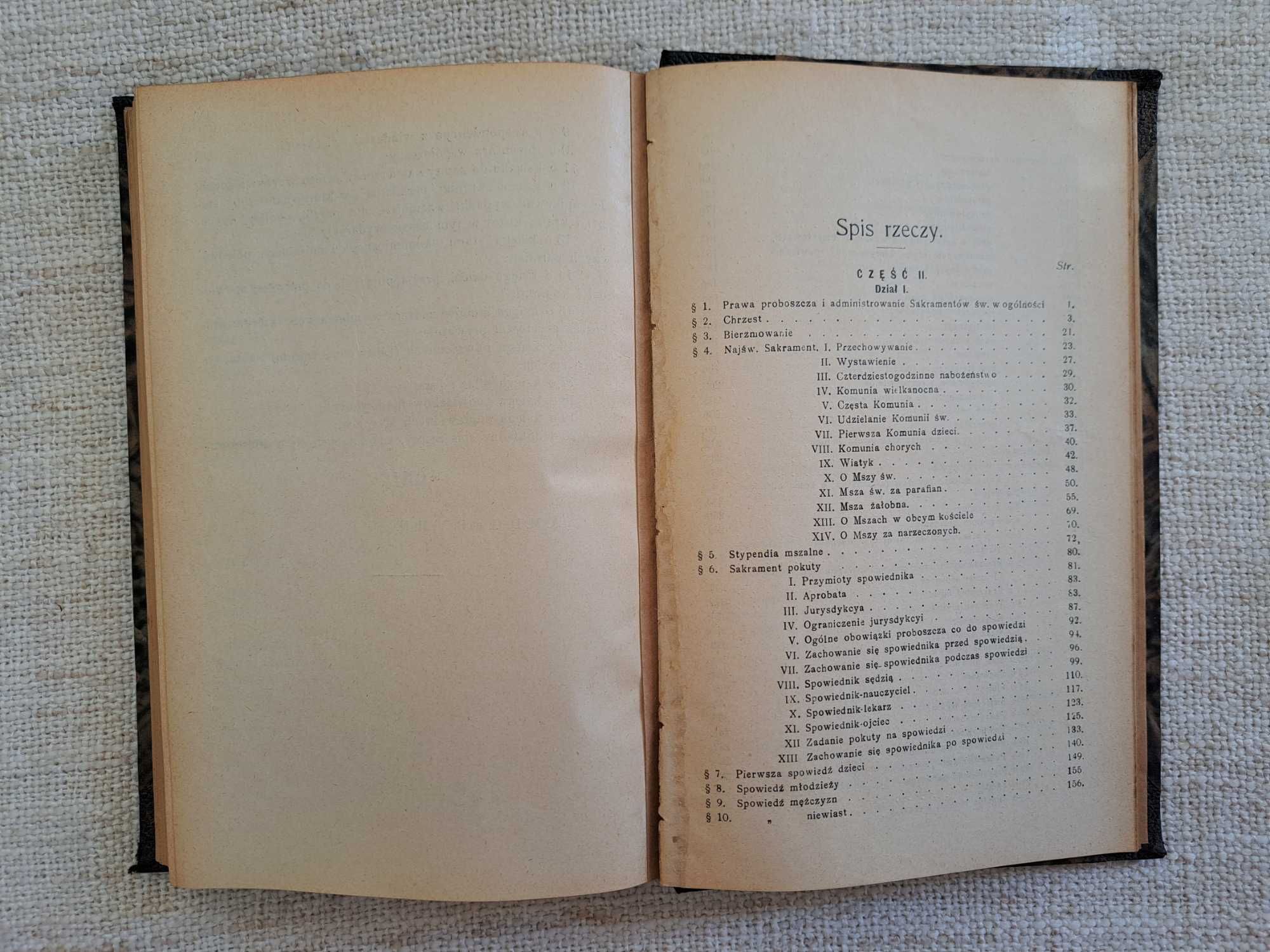 1914 rok. Podręcznik praktyczny Teologii Pasterskiej