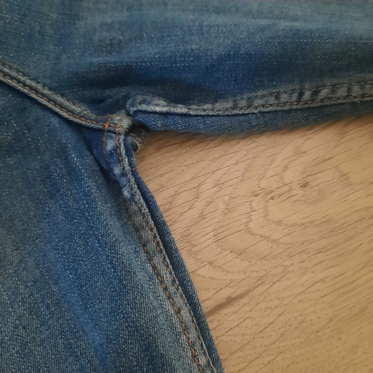 Spodnie jeans Zara r.46