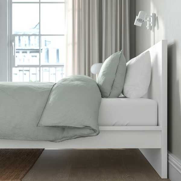 Cama Casal MALM IKEA Colchão Estrado