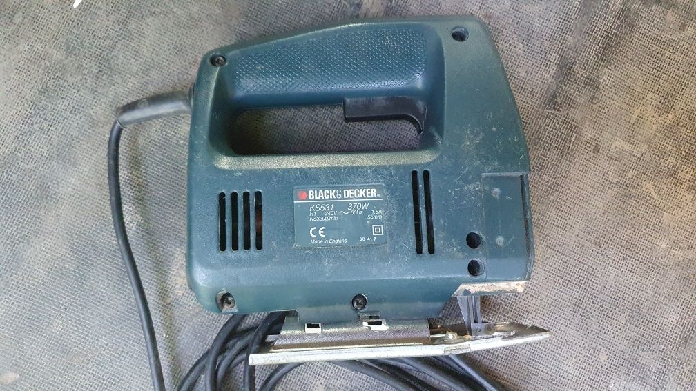 wyrzynarka Black & Decker KS531 370W uszkodzona