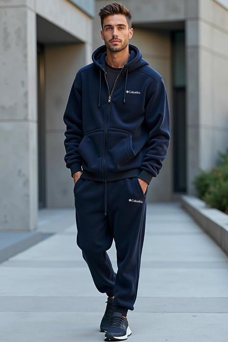 Дуже теплий якісний чоловічий костюм, рр48-56,Фліс полар, якість вища!