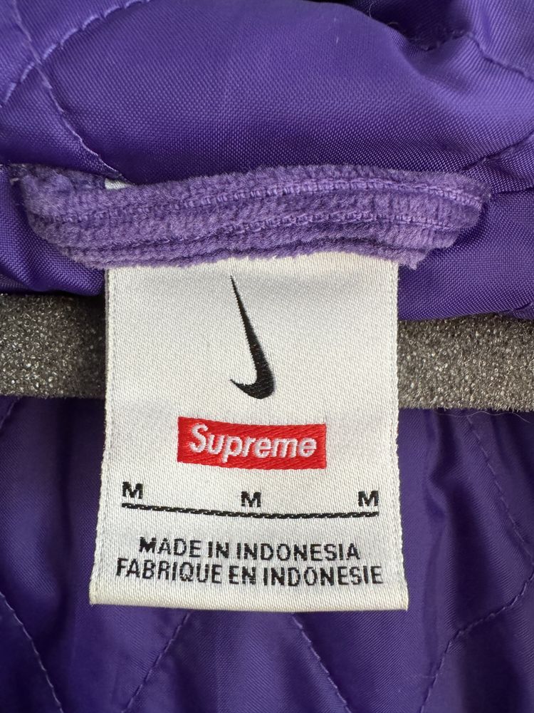 Supreme Nike Arc Corduroy Hooded Jacket Purple