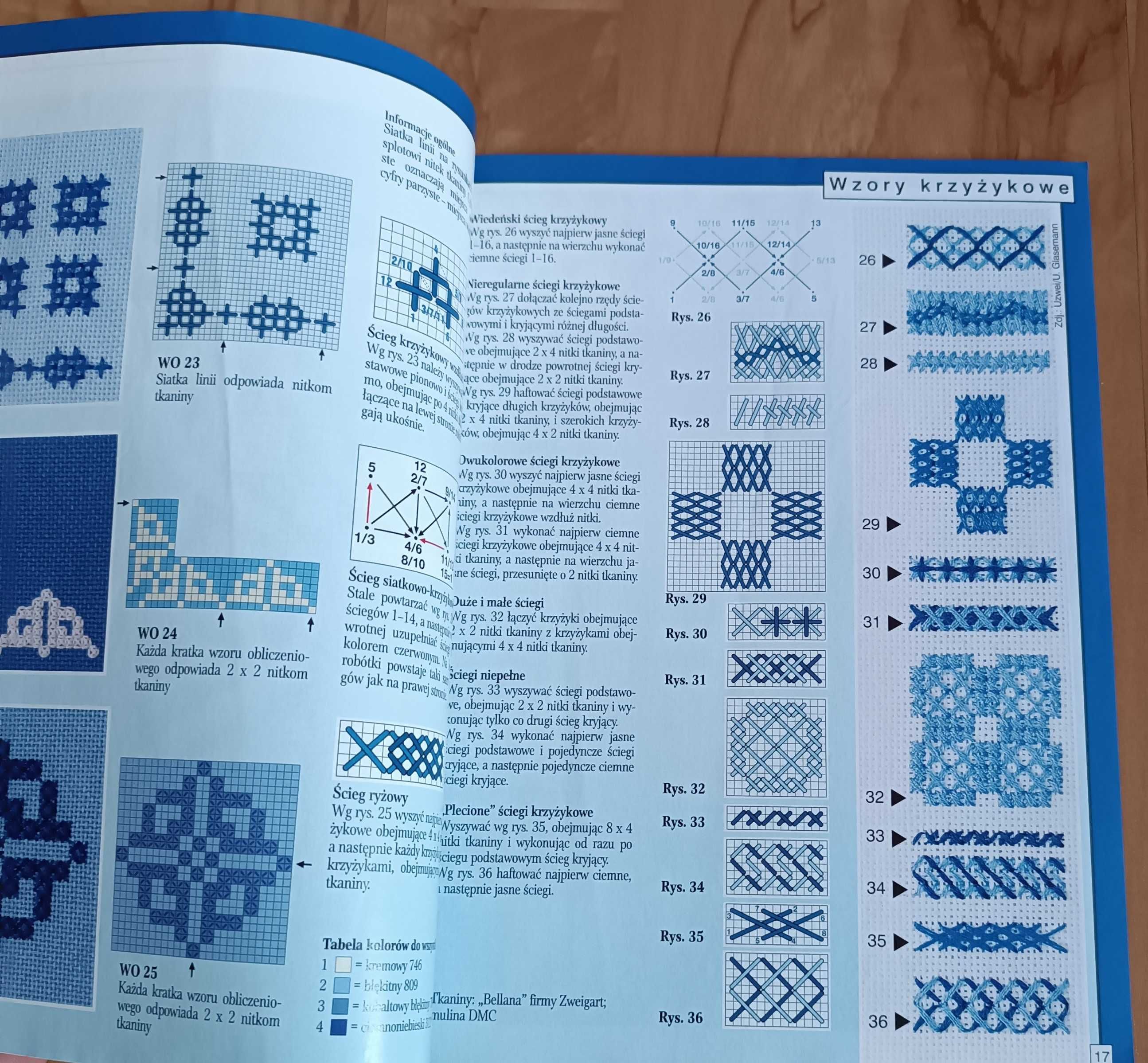 ABC haftu Najpiękniejsze  232 wzory Burda specjalna nr 3/2005