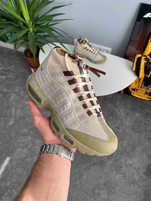 Кросівки Nike Air Max 95 Sneakerboot Beige / кроси Найк Аір Макс 95