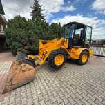JCB 407 B ZX teleskopowa miniładowarka koparka widlak  Ładowarka kołowa przegubowa, łyżka, widły, wózek widłowy, tur, fadroma