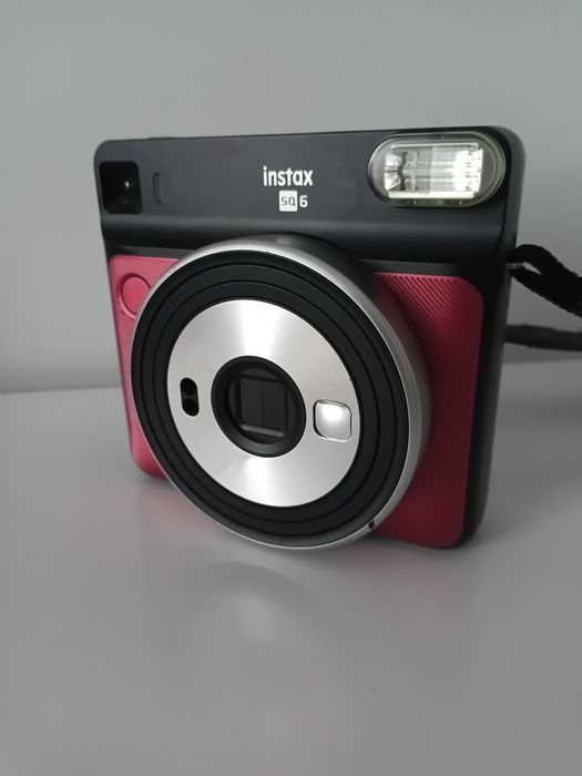Instax SQ6 czerwony ! 10 zdjęć gratis !
