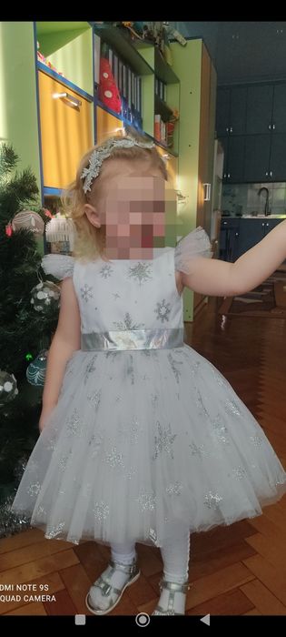 Сукня, ПРОКАТ плаття сніжинки,прокат