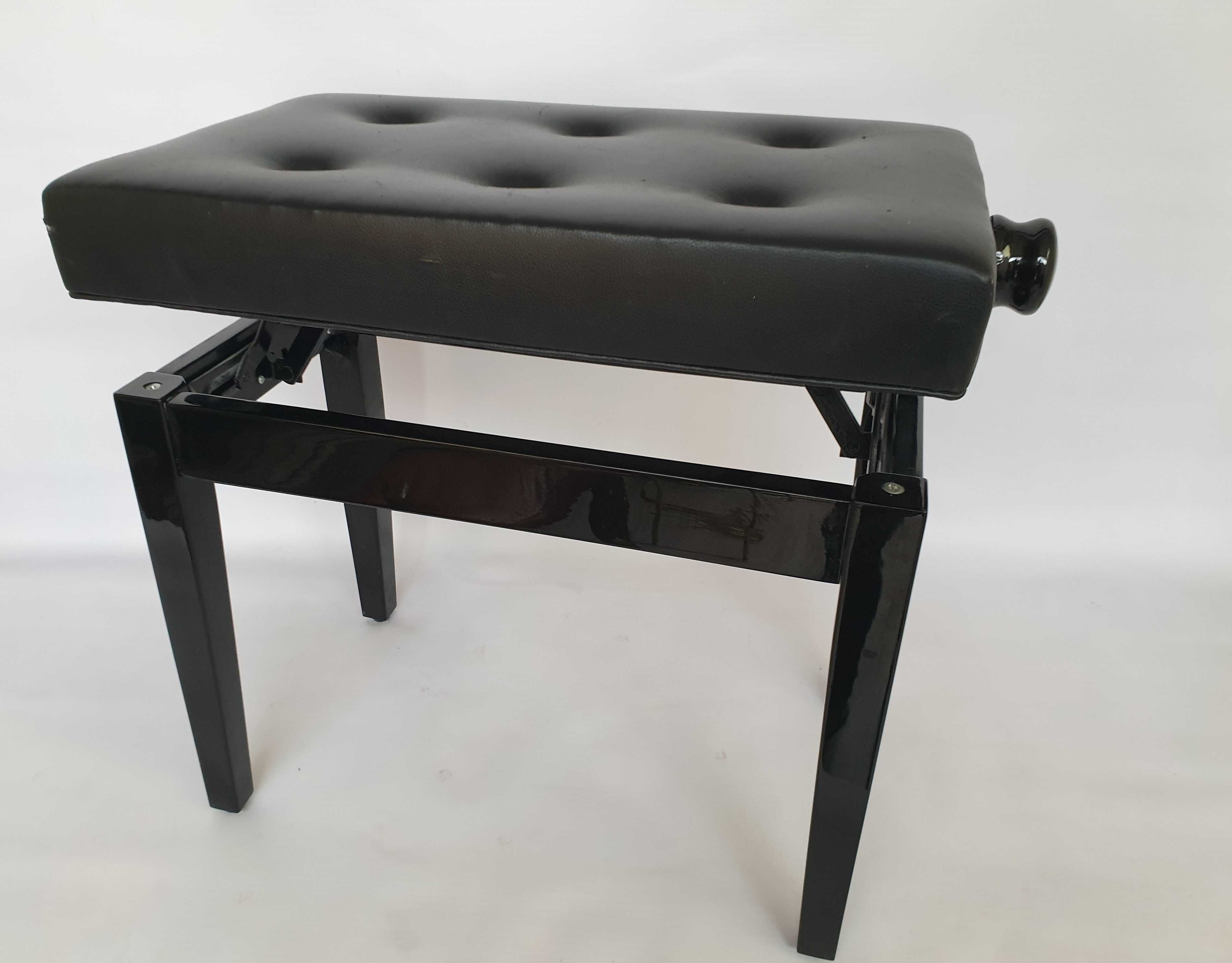 stołek do pianina fortepianu gry hoker regulowany 40x31 WYSOKOŚĆ 47-62
