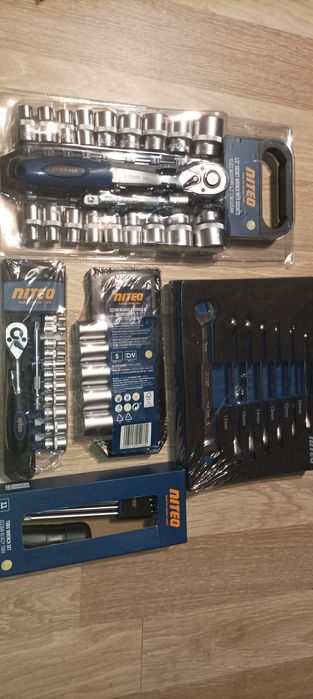 Zestaw narzędzi grzechotki nasadki klucze z grzechotką łamane  torx
