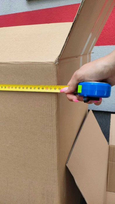 Karton używany na paczki, do przeprowadzki, wysyłki, suchy, mocny