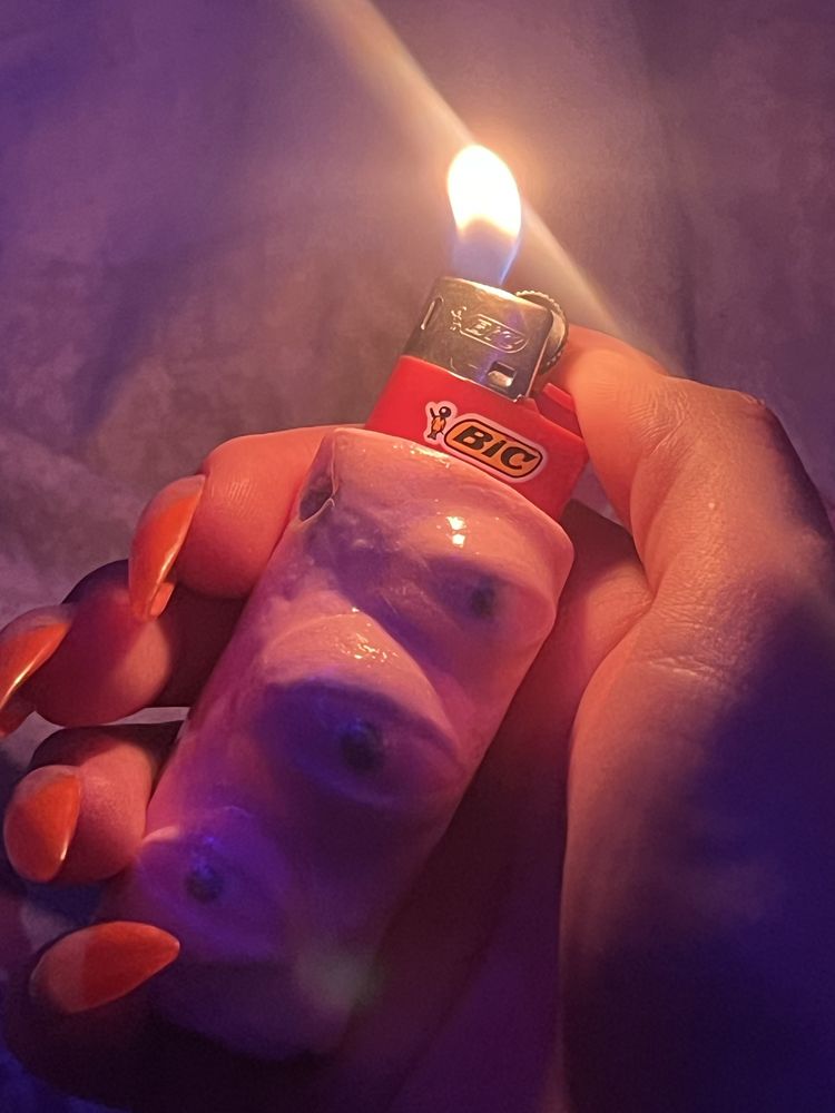 чехол для зажигалки handmade
