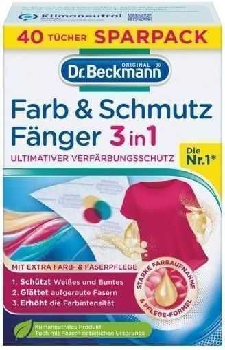 Dr.Beckmann 40szt chusteczki do prania wyłapujące kolor
