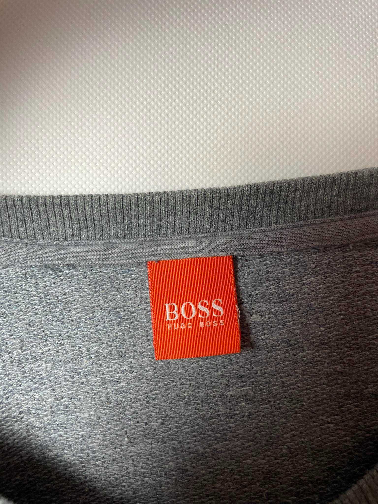 Oversize Bluza Hugo Boss XL - Szary Kolor, Niezrównany Styl