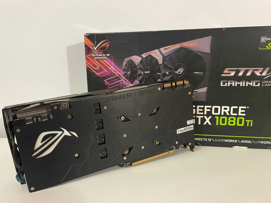 Відеокарта GTX 1080 Ti ASUS ROG STRIX 11G (Комплект)