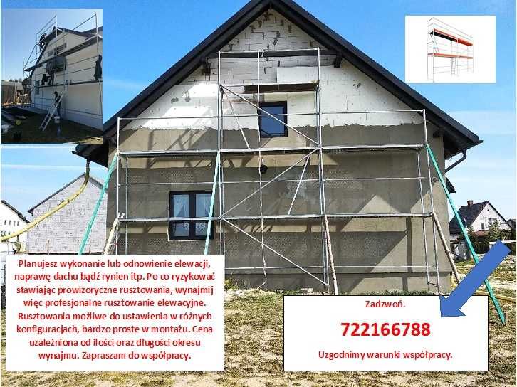 Wynajmę rusztowanie Plettac