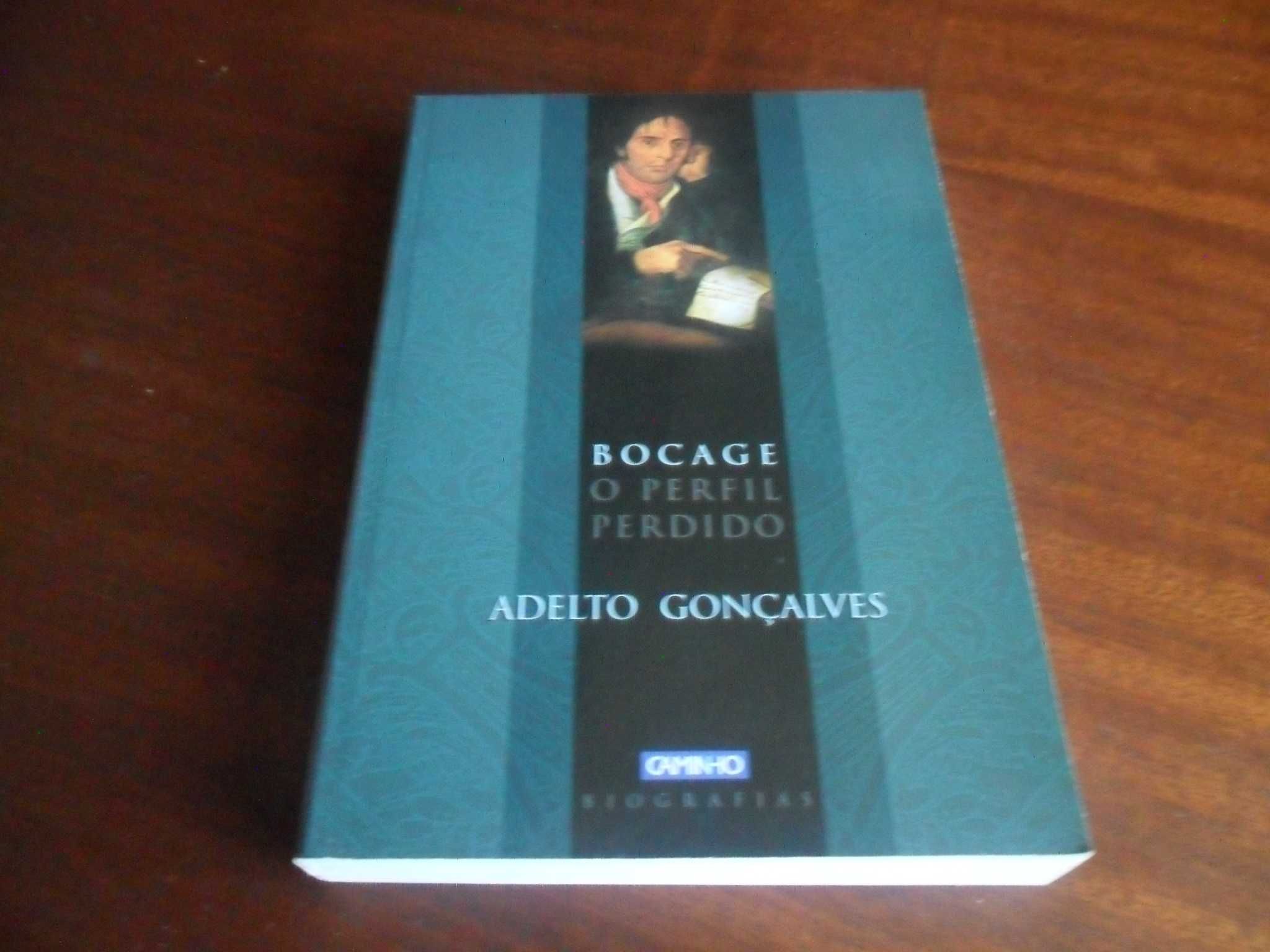 "Bocage - O Perfil Perdido" de Adelto Gonçalves - 1ª Edição de 2003