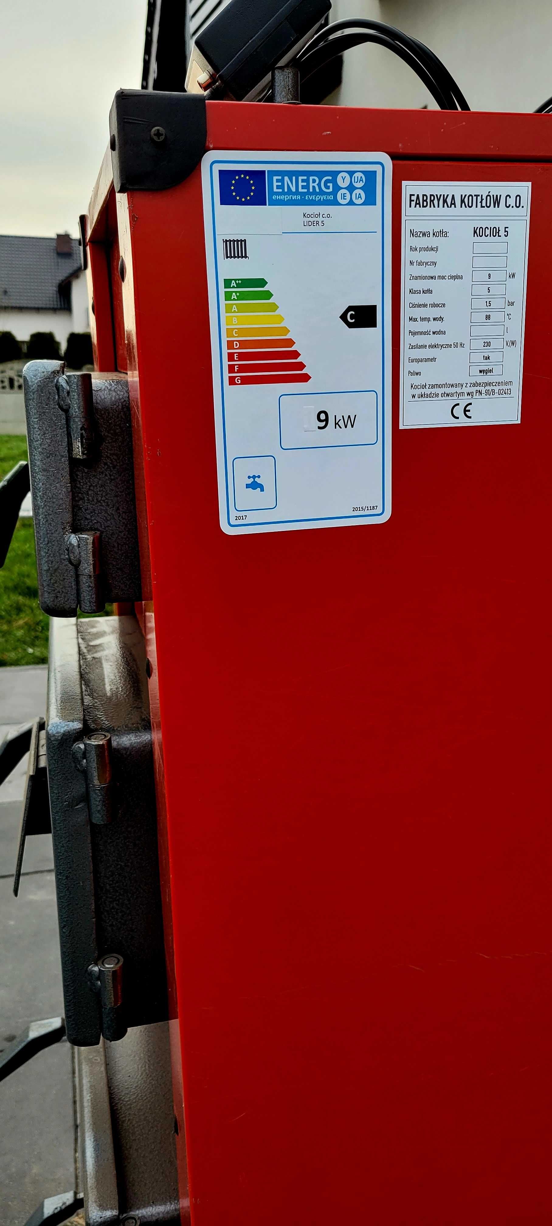 Piec Kocioł 9 kW na drewno i węgiel wysyłka 0 zł