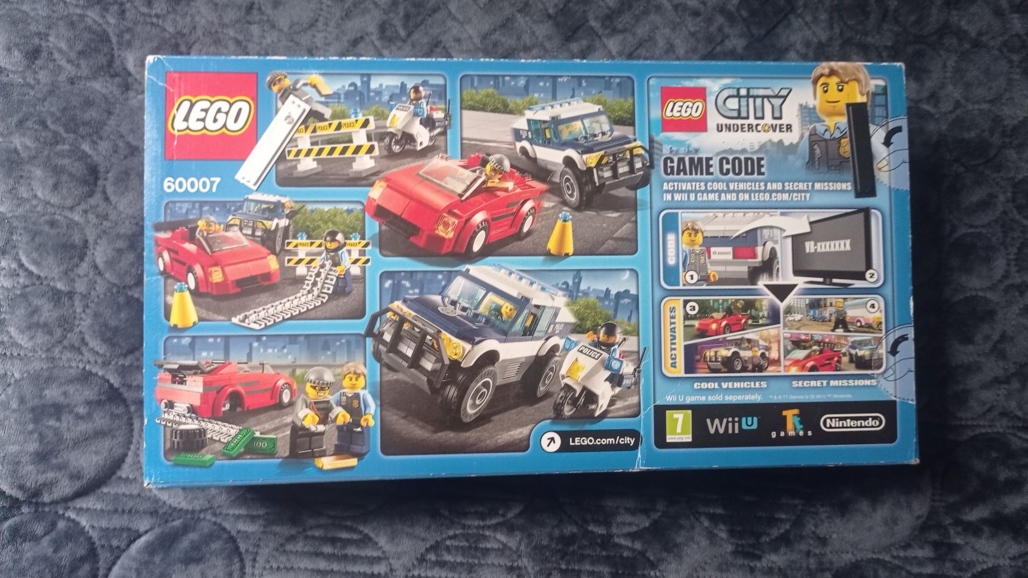 Nowe LEGO City 60007 Superszybki pościg