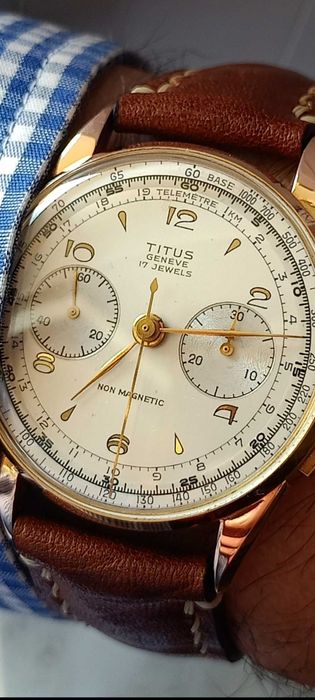 Titus. NOS z 1949. Jak omega,Tissot,Tudor,zodiac, edox,oris,epos