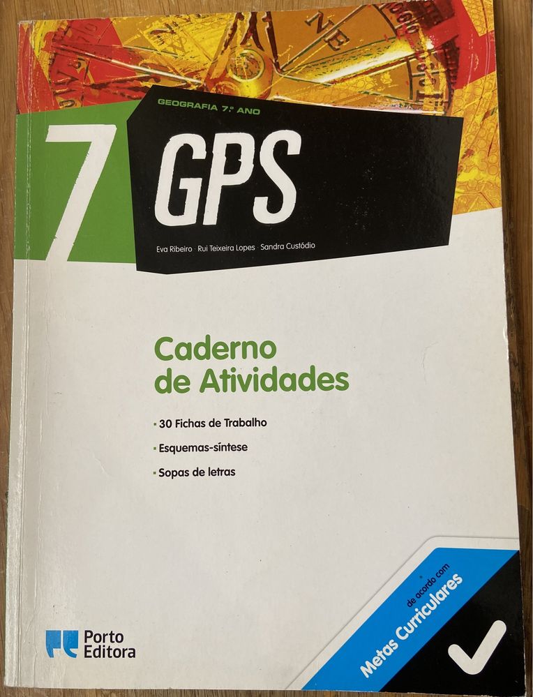 GPS 7 Ano Caderno atividade geográfia 7 ano