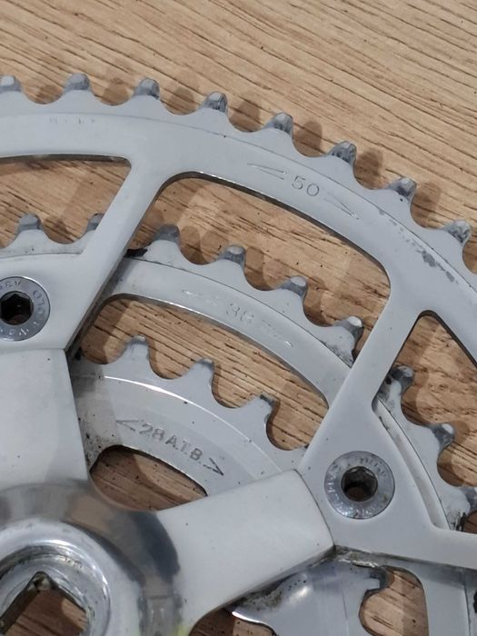 Campagnolo Victory / Euclid – korba szosowa 175 mm, 3-rz (50/38/28T)