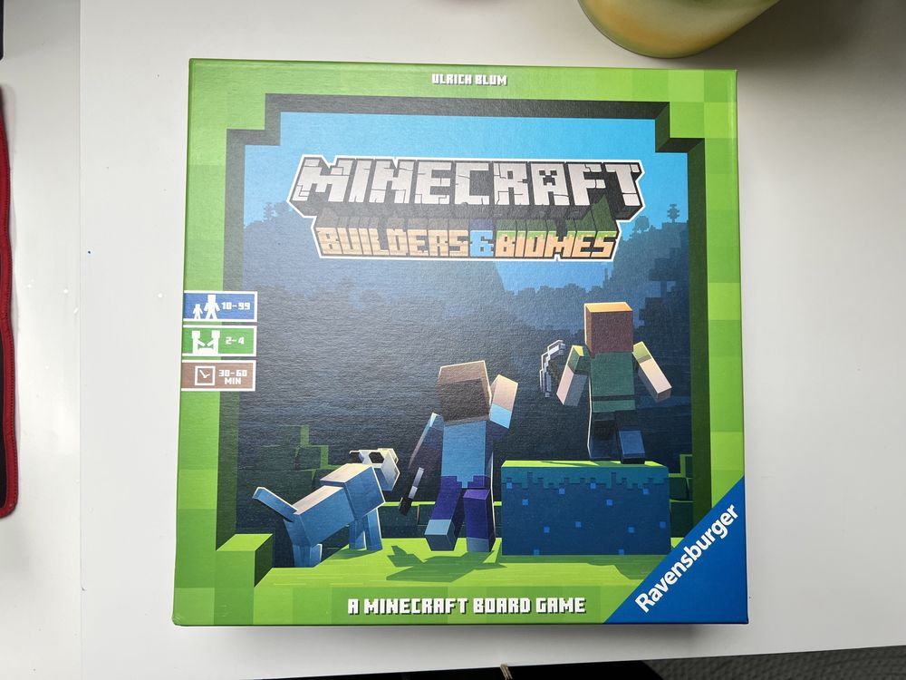 Gra planszowa Minecraft, super dla dzieci