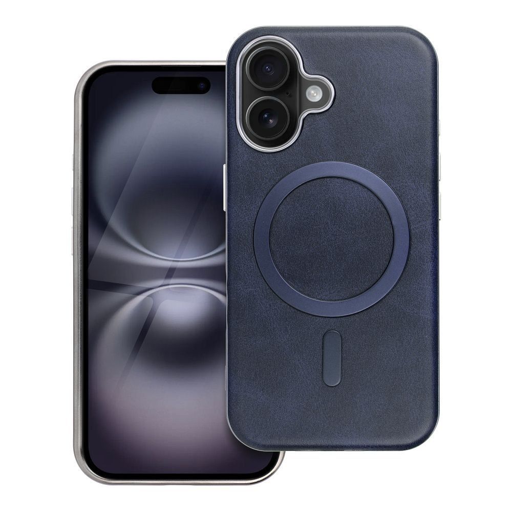 Futerał GENTLEMAN MAG COVER MagSafe do IPHONE 16 PRO granatowy