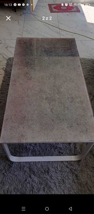 stolik szklany , ława