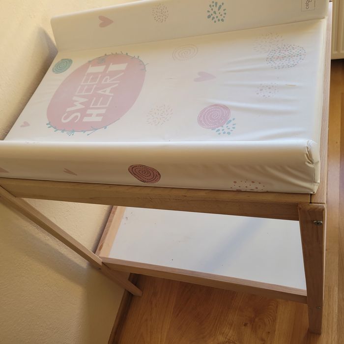 Przewijak ikea z półeczką i nakładką