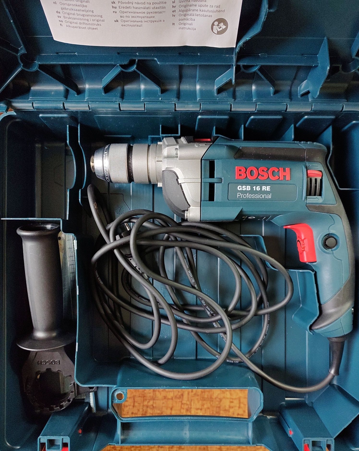 Ударная дрель BOSCH GSB 16 RE Professional