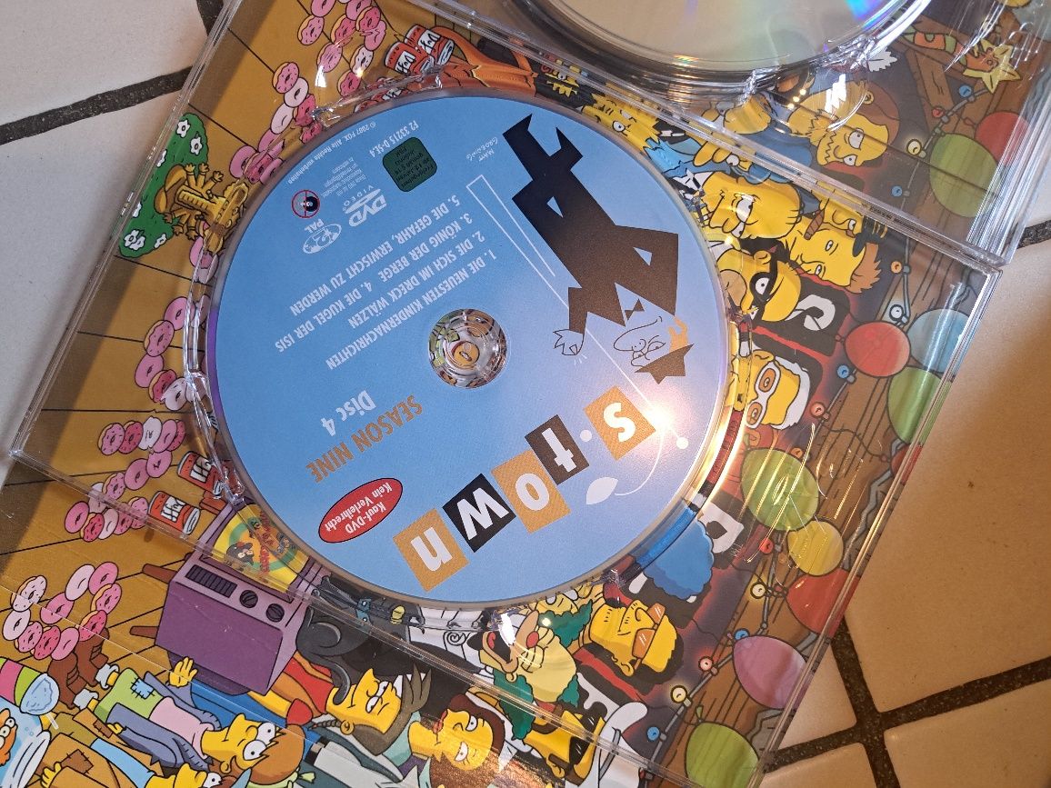 Zestaw DVD Die Simpsons angielski niemiecki