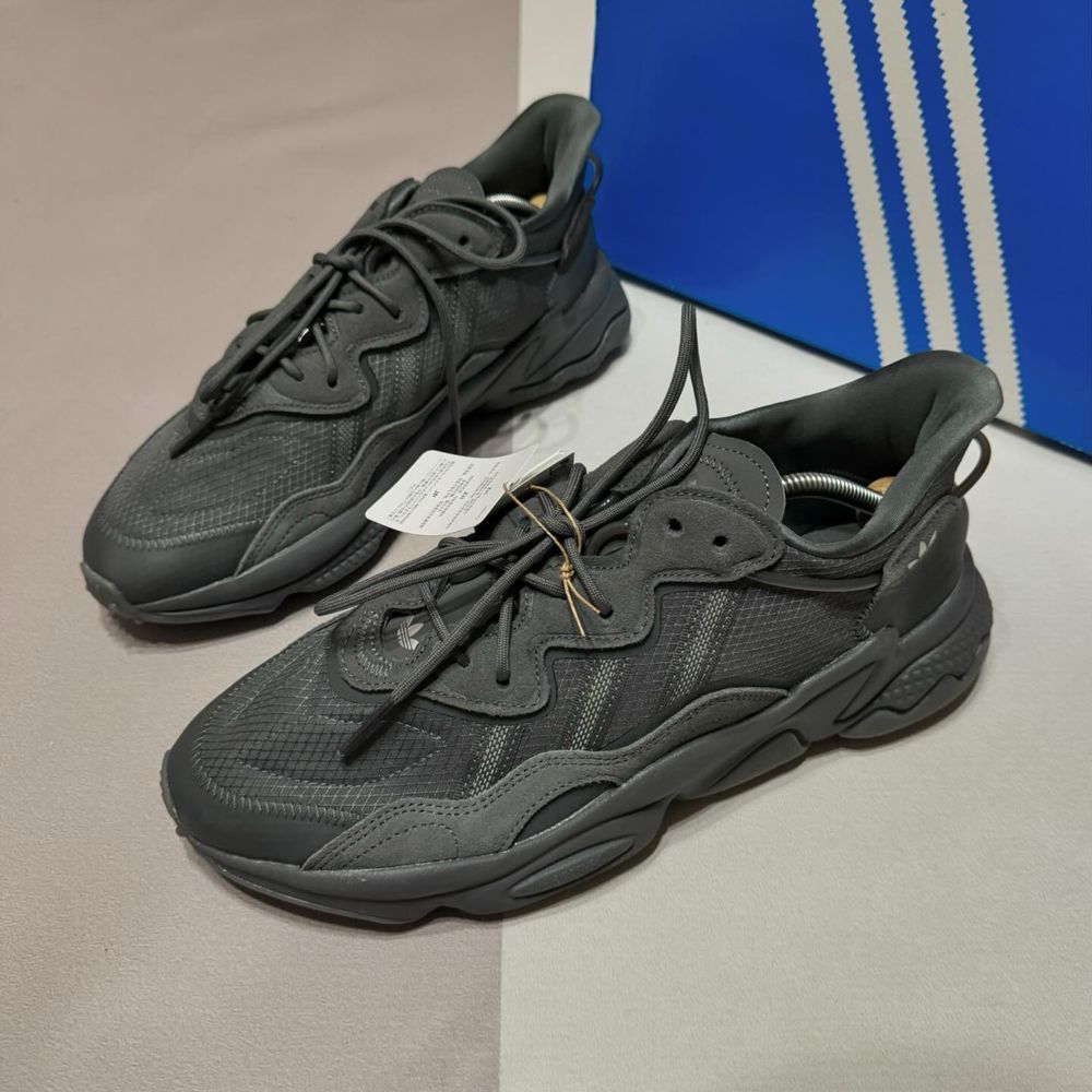 Нові кросівки Adidas Ozweego сірі нейлонові Oznova Ozelia в розмірах