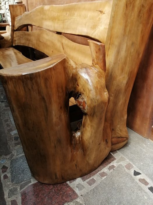 Meble ogrodowe 360x120 dębowe jesionowe