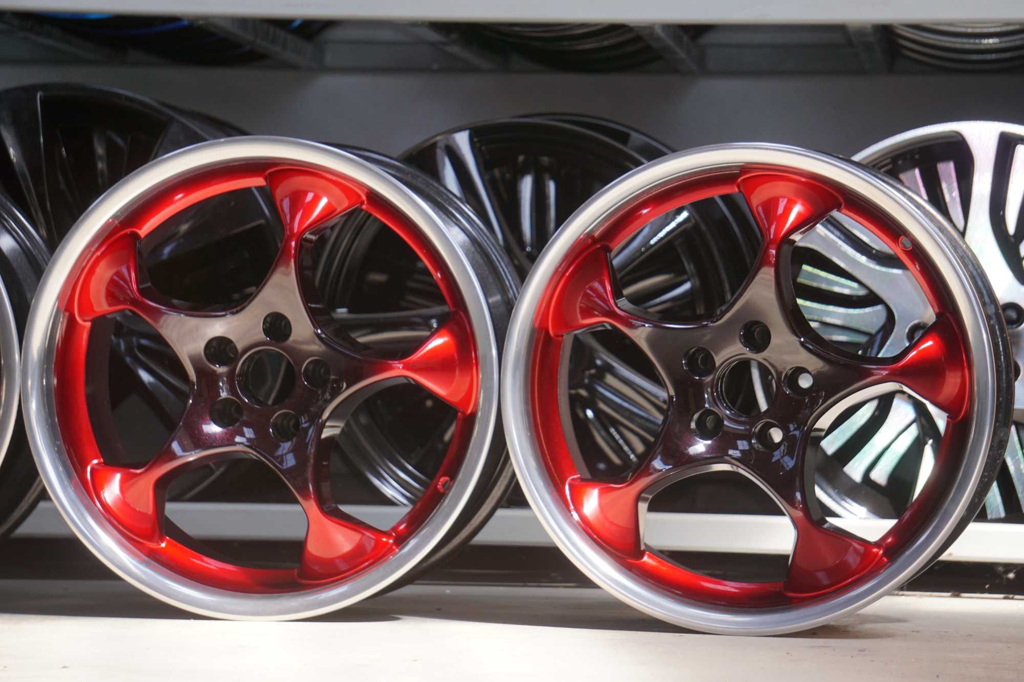 Alufelgi Schmidt Space 5x108 8,5Jx18 et35 cb60,1 red candy i rant