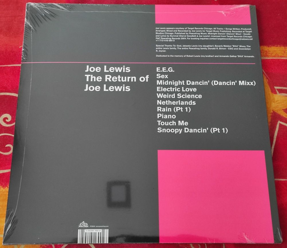 Joe Lewis - The Return of Joe Lewis 2 LP Novo