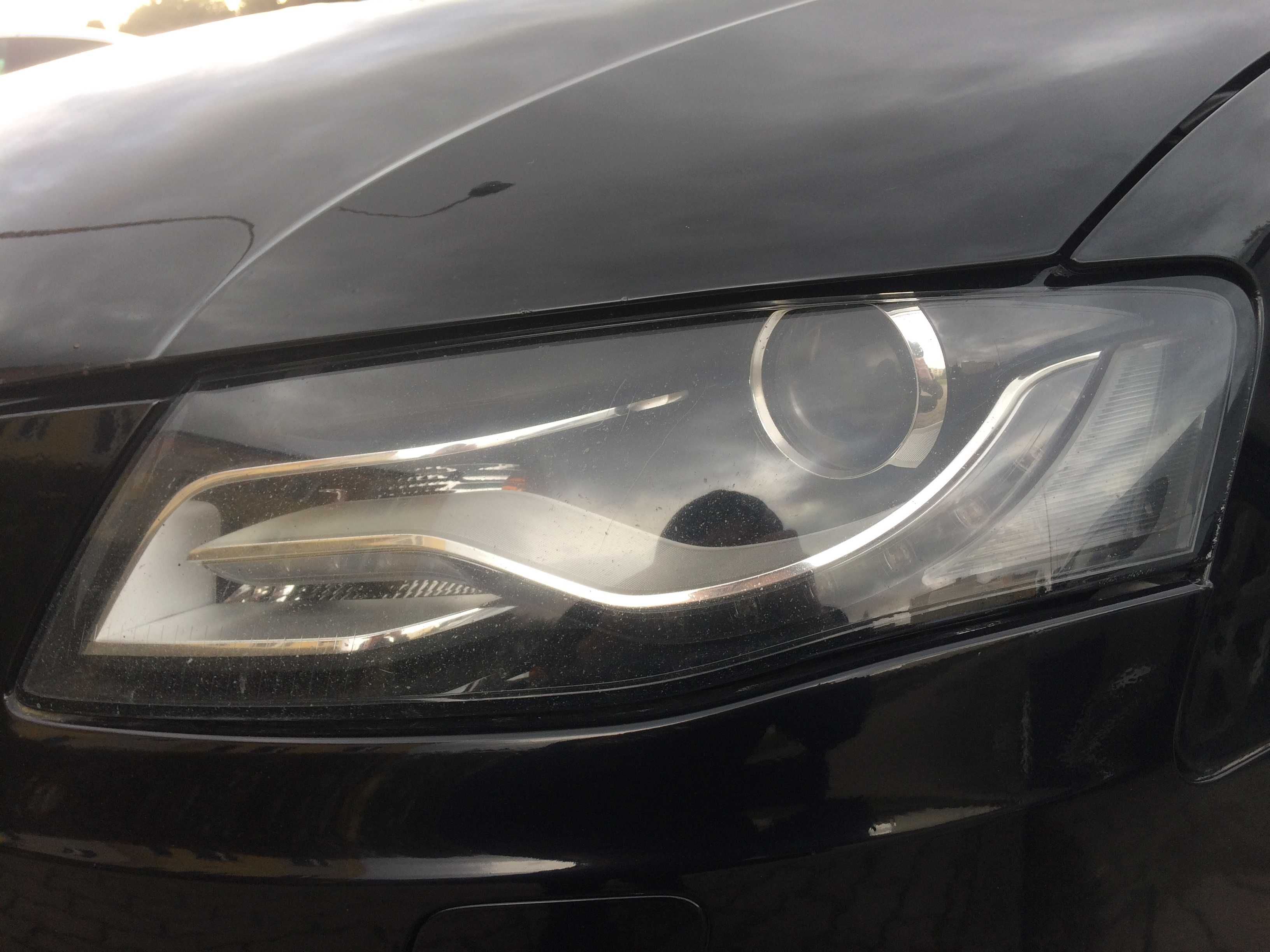 lampy przód bi xenon audi a4 b8 komplet lewa prawa