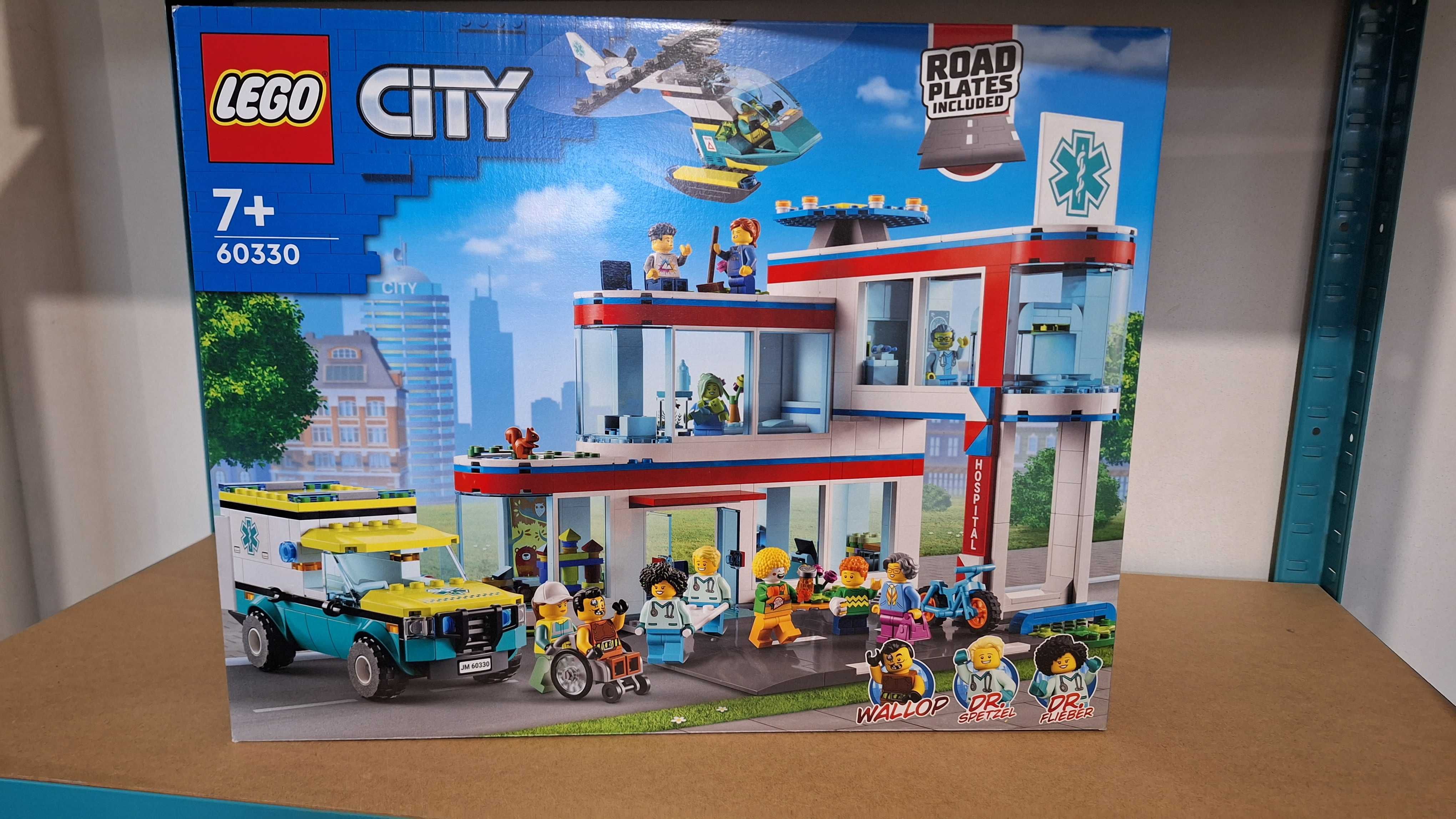 Lego 60330 szpital city nowy