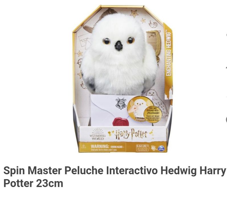 Coruja Hedwig Harry Potter
