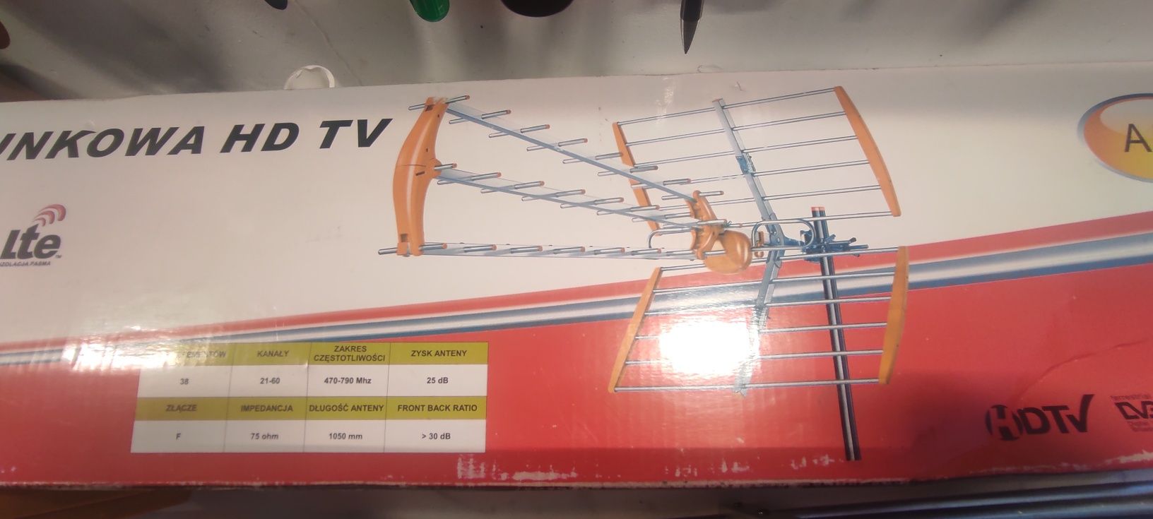 Aktywna antena kierunkowa DVB-T nowa w pudelku