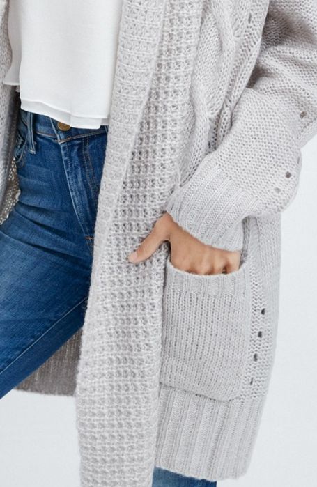 Теплий кардиган кофта