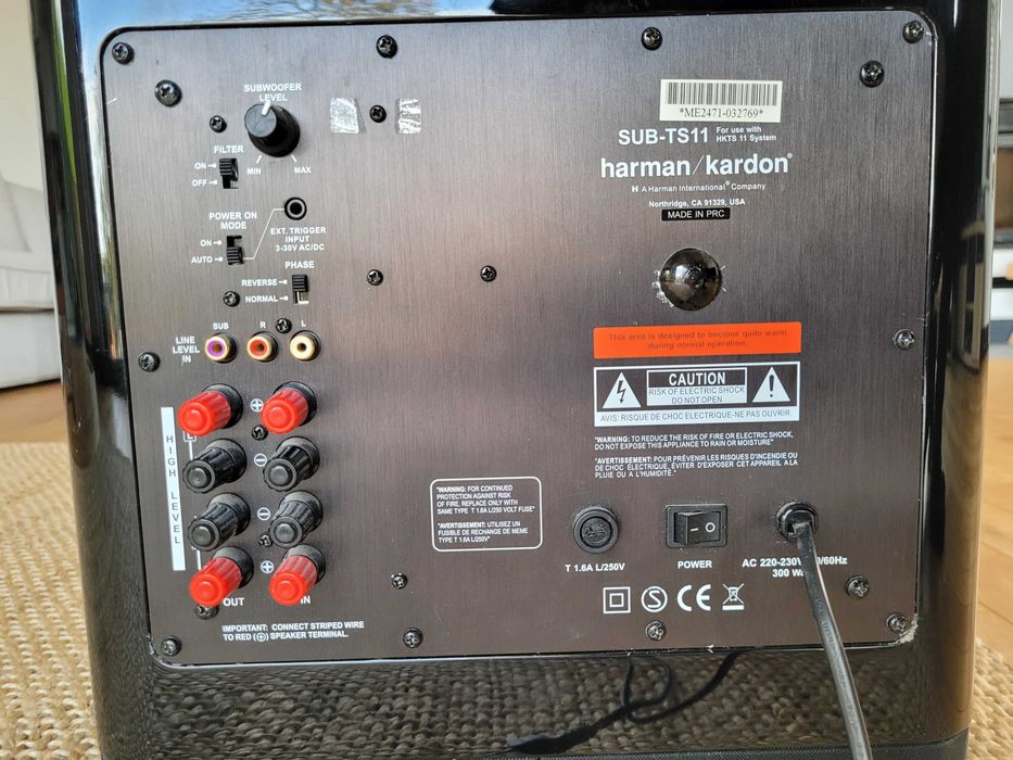 Subwoofer aktywny Harman Kardon SUB-TS11 - Uszkodzony / Na części