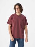 ЗНИЖКА Чоловіча футболка LEVI'S Ss Pocket Tee Rlx Red Mahogany