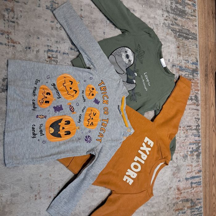 Paczka ubrań dla chłopca roz 98 Halloween Boże Narodzenie